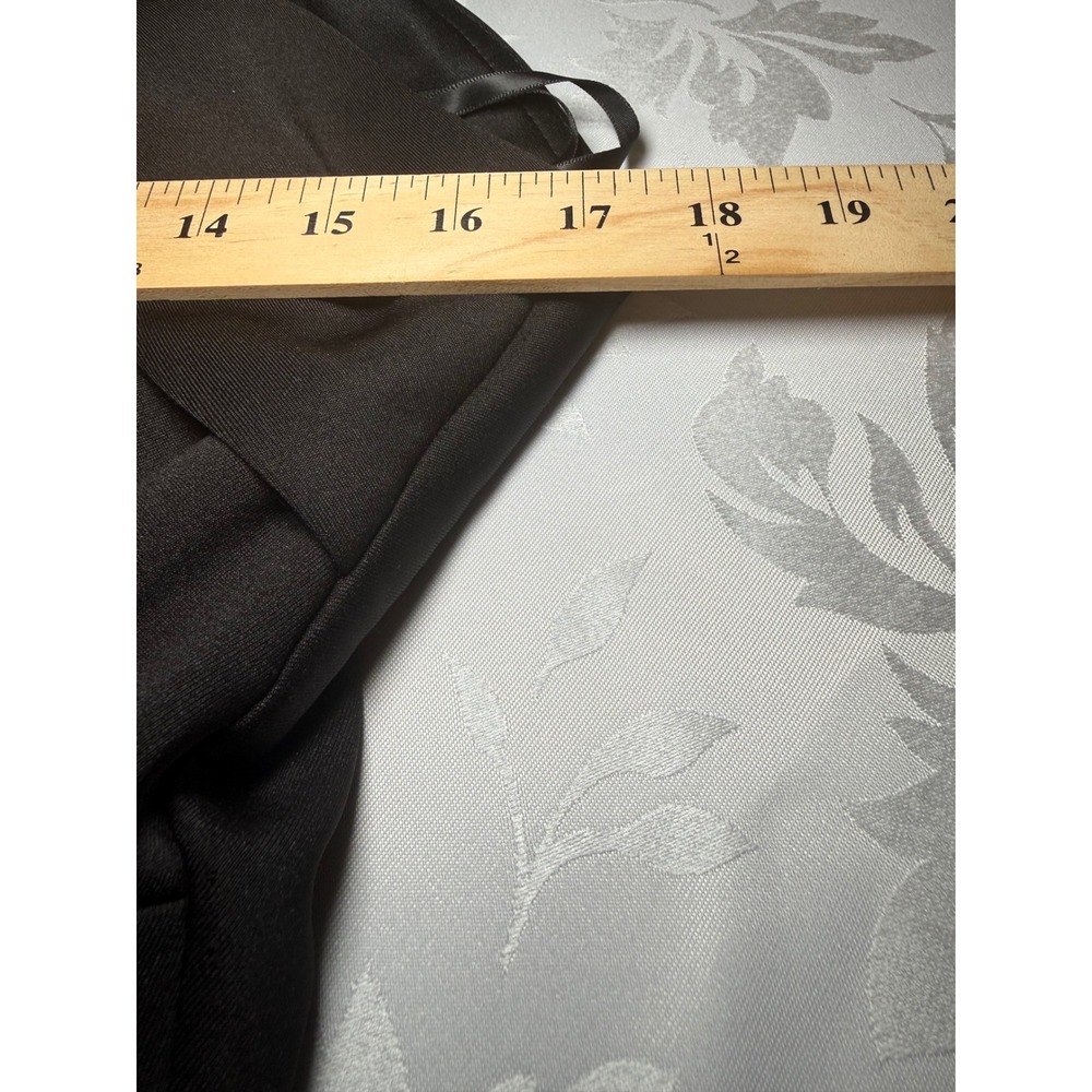 Xscape Women's Evening Bodycon Dress Black 14 Petite - Picture 11 of 13